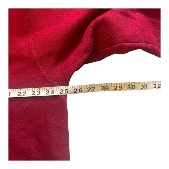 Rocky Mountain National Park Maroon Sweatshirt Old School Style - Picture 4 of 6